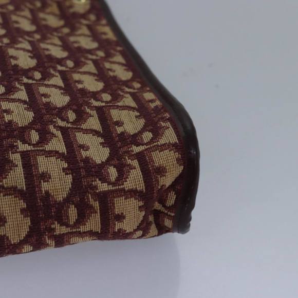 Christian Dior Trotter Canvas Shoulder Bag Red Auth bs16092 - Picture 15 of 16